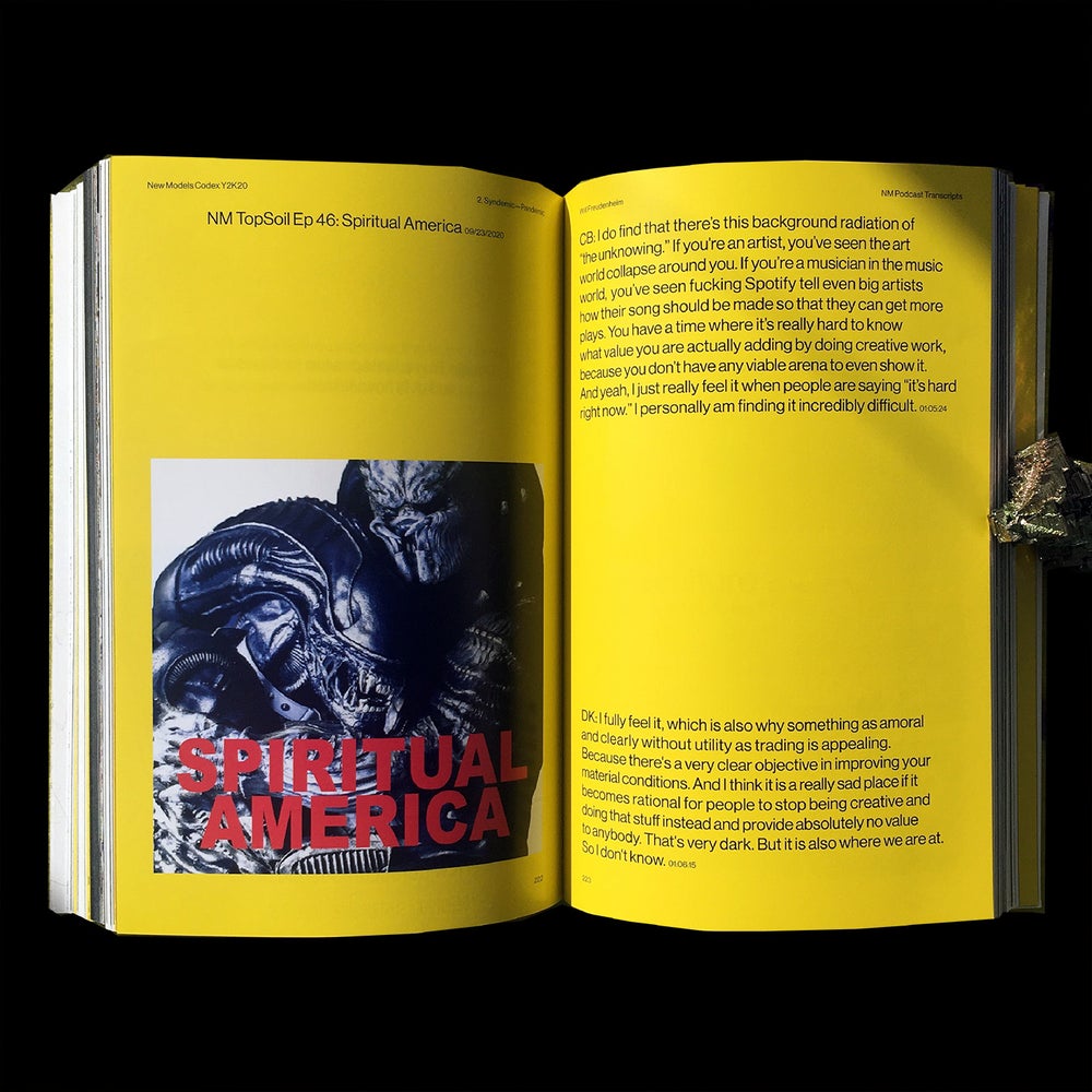 NM Y2K20 Codex excerpt